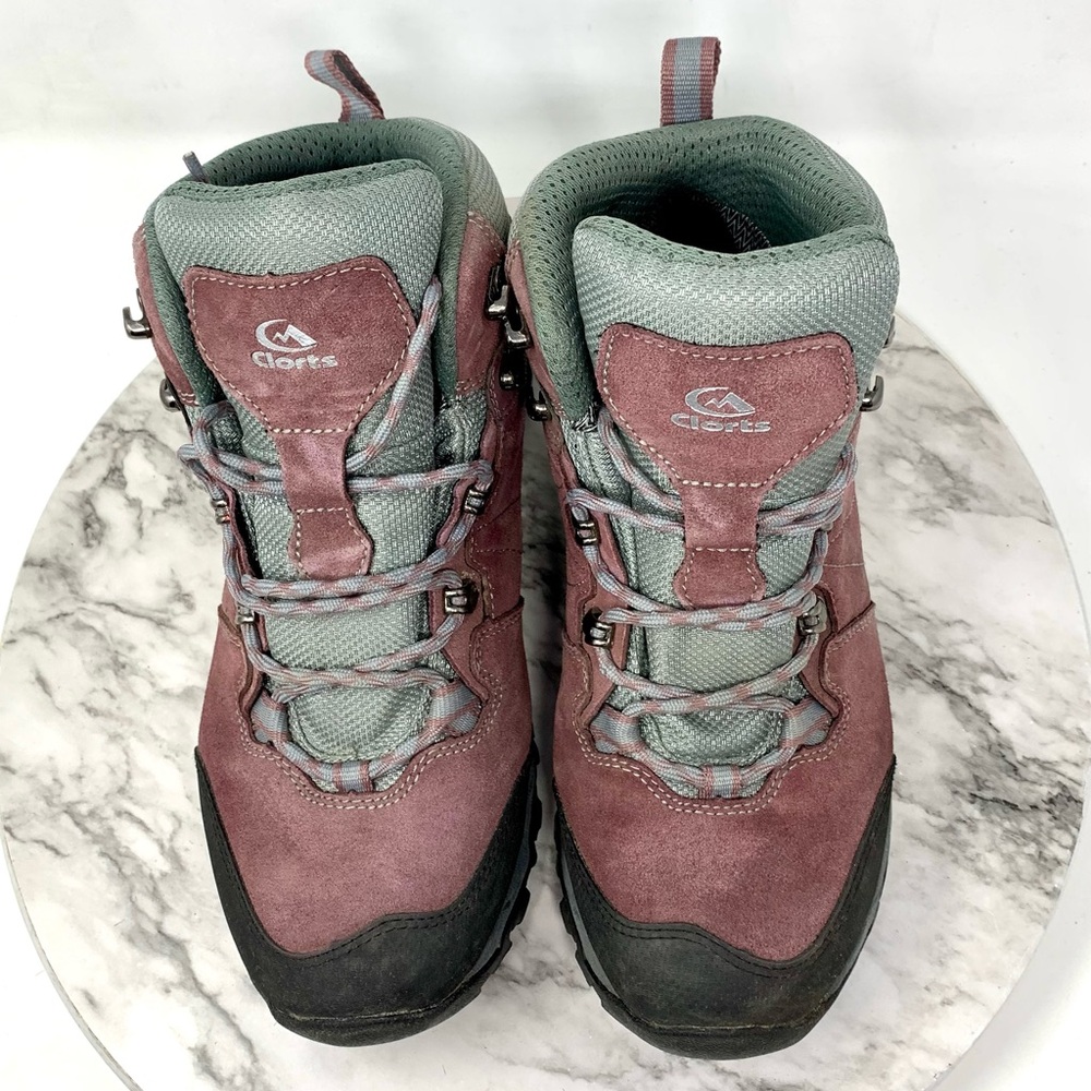 Clorts HKM-822E Suede Trail Hiking Boots 9.5/41 Waterproof Membrane Activewear - Picture 6 of 16